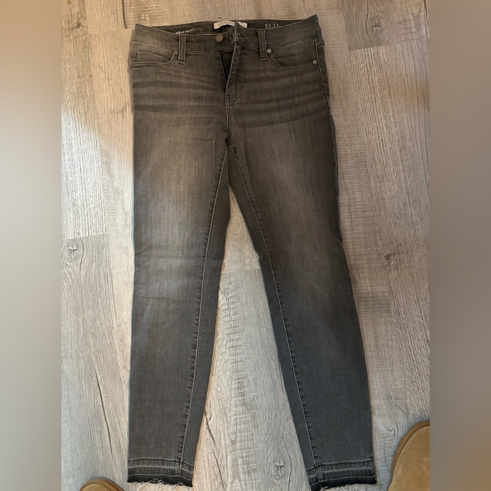 Women's Gray Jeans by Liverpool